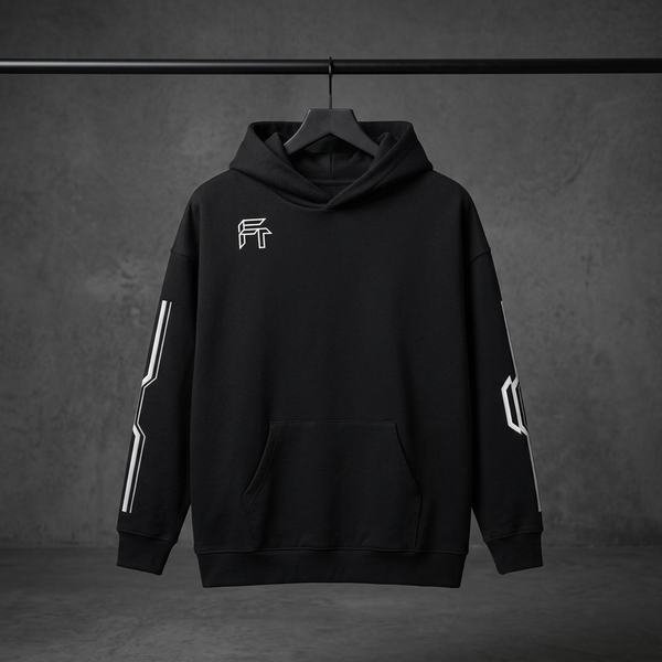 Base Tabline hoodie front studio image