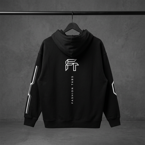 Base Tabline hoodie back studio image