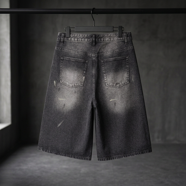 Men’s Short Tabline Pants matching straight-on back