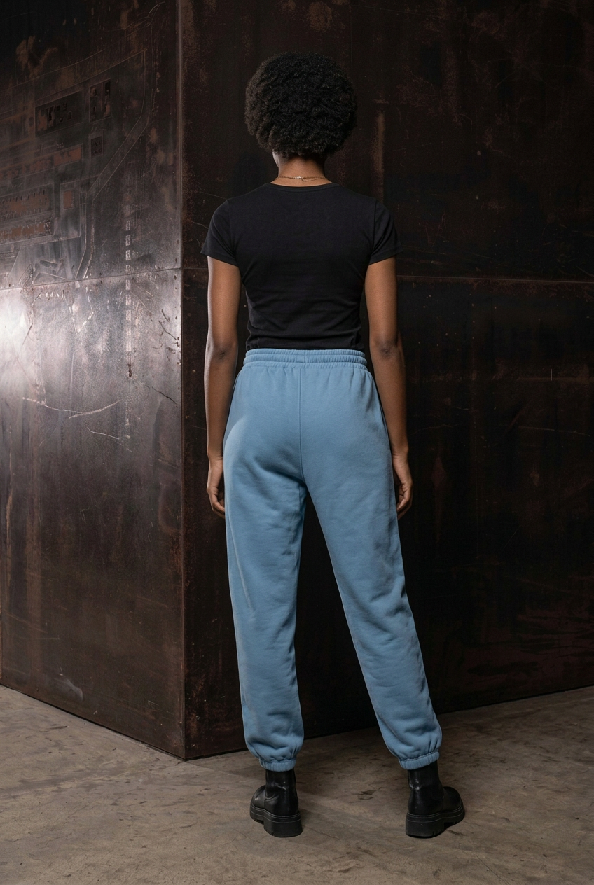 Tabs Joggers Medium Blue model back