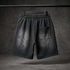 Washed Shorts black back