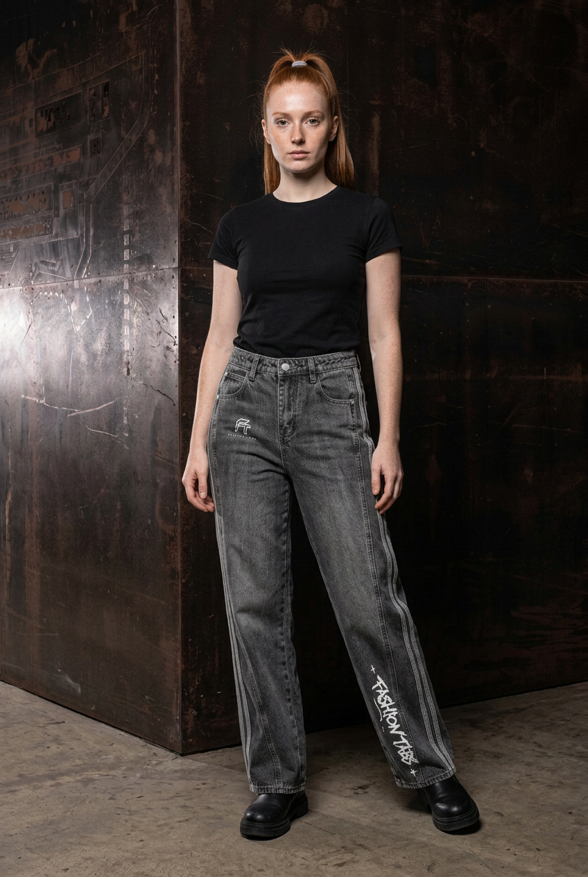 Women’s Denim Jeans model front